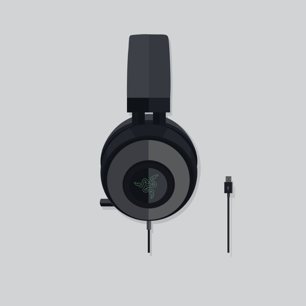 Headset Illustration
